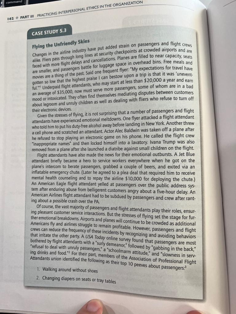 Review Case Study 5.3 in your text and take into