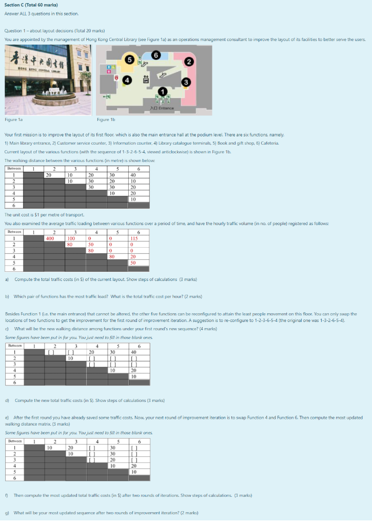 Section C (Total 60 marks) Answer ALL 3 questions