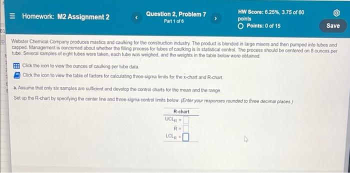 Homework: M2 Assignment 2 Question 2, Problem 7