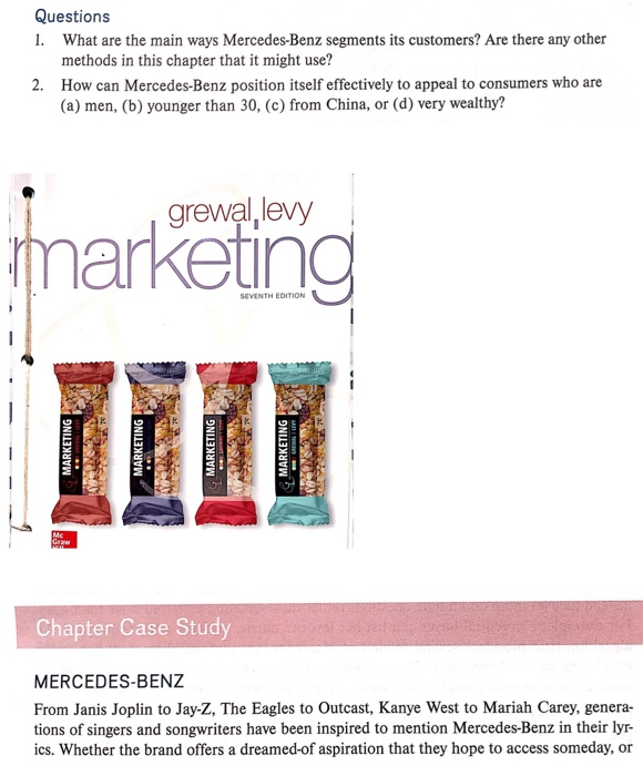 Questions 1. What are the main ways Mercedes-Benz