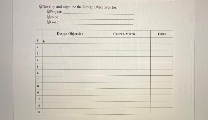 For both problems, use the given criteria for