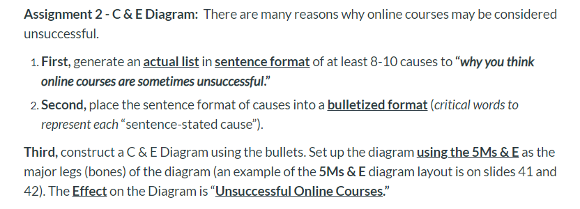 Assignment 2-C & E Diagram: There are many