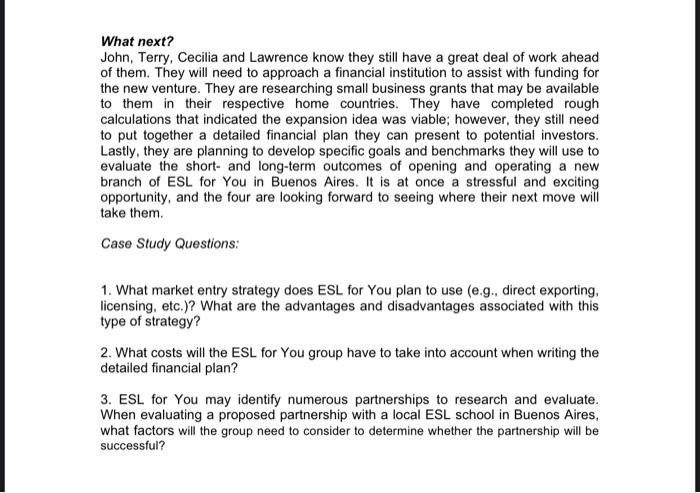 answer all questions please Case study: A Great