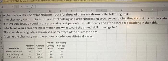 PROTECTED VIEW Be careful files from the Internet
