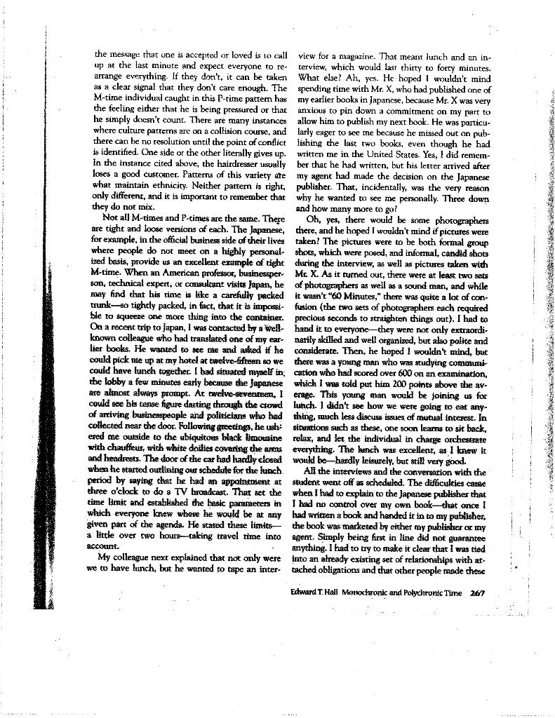 Once, in apt to be considered a point rather than