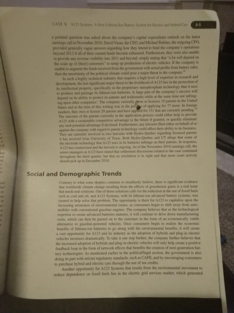 What are present strategic alternatives and