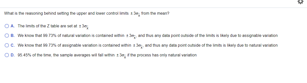 What is the reasoning behind setting the upper