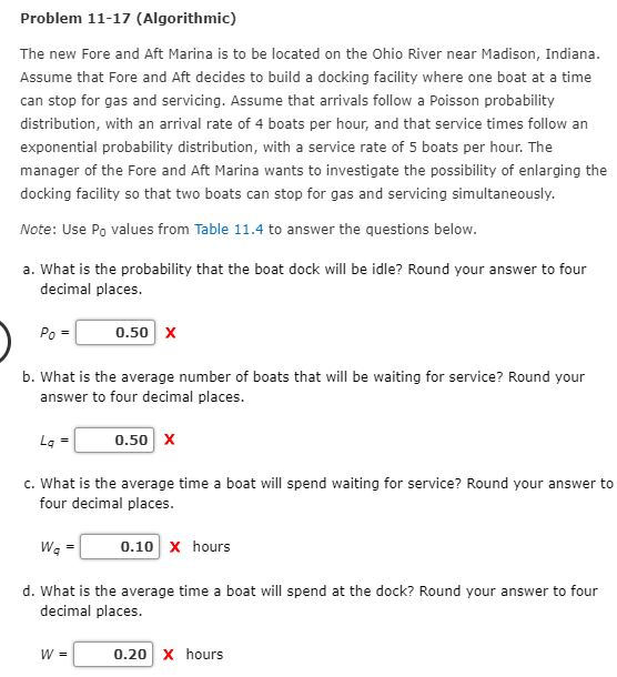 Problem 11-17 (Algorithmic) The new Fore and Aft