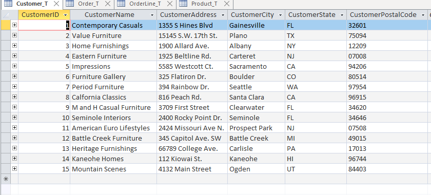 IN SQL: From the PVF database find all orders