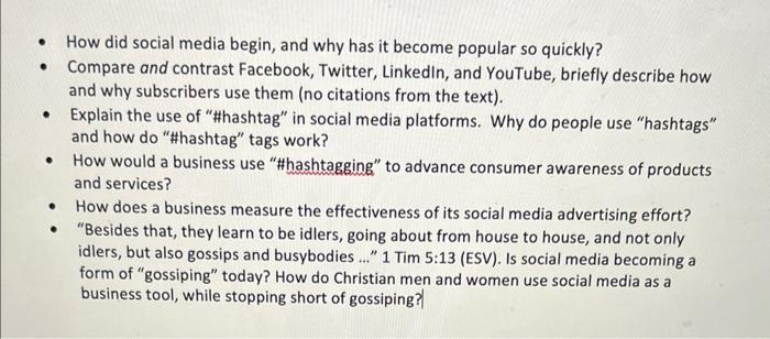 - How did social media begin, and why has it