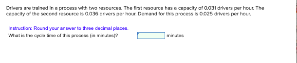 Clients are served in a process with two