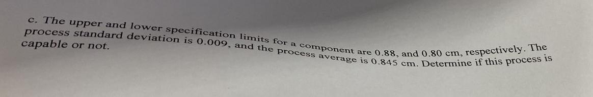 I need a typed Answer PLEASE a. A process