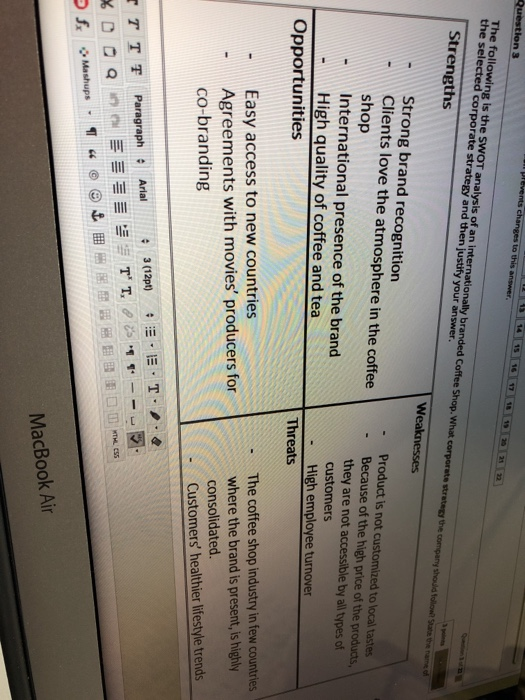 Question 3 prevents changes to this answer. 20 21