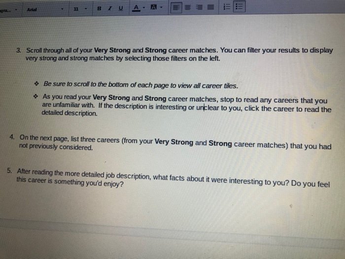 Arial 12 - BI U AA pathway u. Career Match