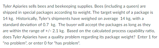 Tyler Apiaries sells bees and beekeeping