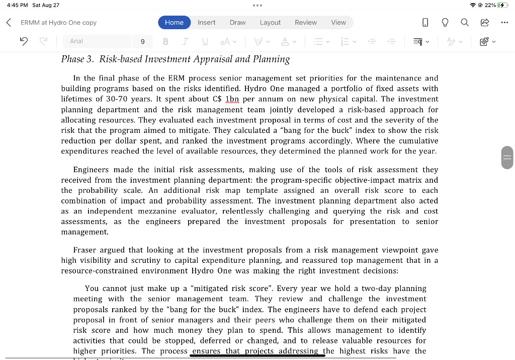 . How does Hydro One make money? 1. What are the