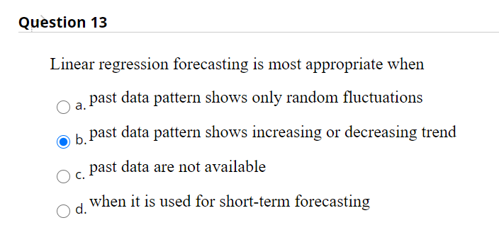 Did I get this question correct? Question 13