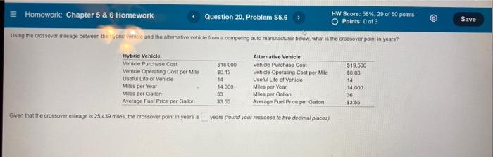 III Save Homework: Chapter 5 & 6 Homework