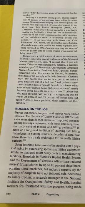 Please read the Management In Action Case on p.