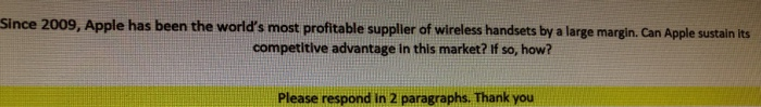 Since 2009, Apple has been the world's most