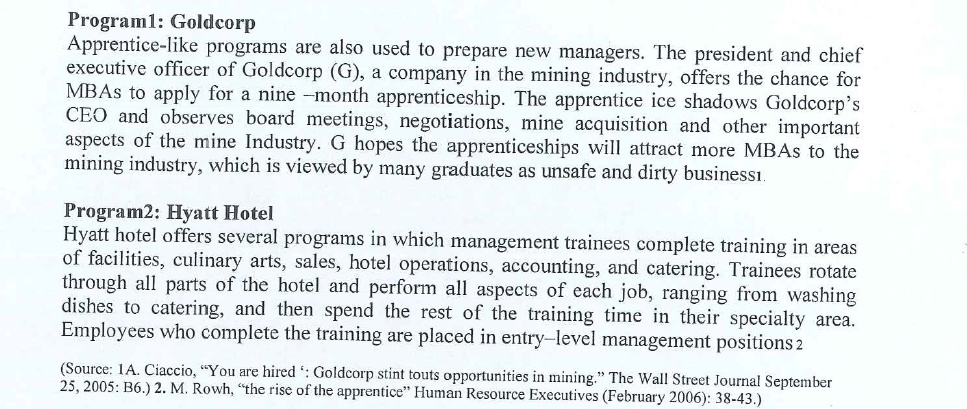 Explain 5 disadvantages of both programs. Give 3