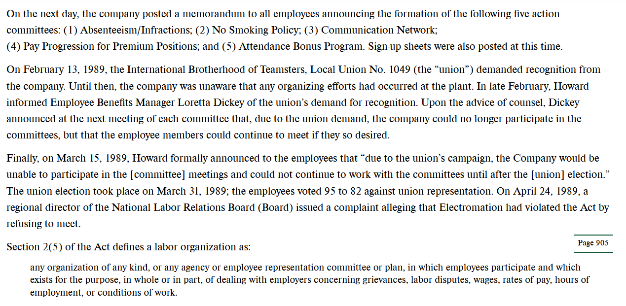 At the time of the events which gave rise to this