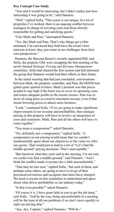 This is the Case study and following Questions