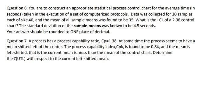 Provide both questions answer. Will get 10