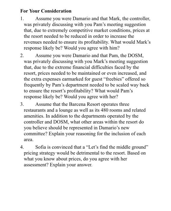 This is the Case study and following Questions