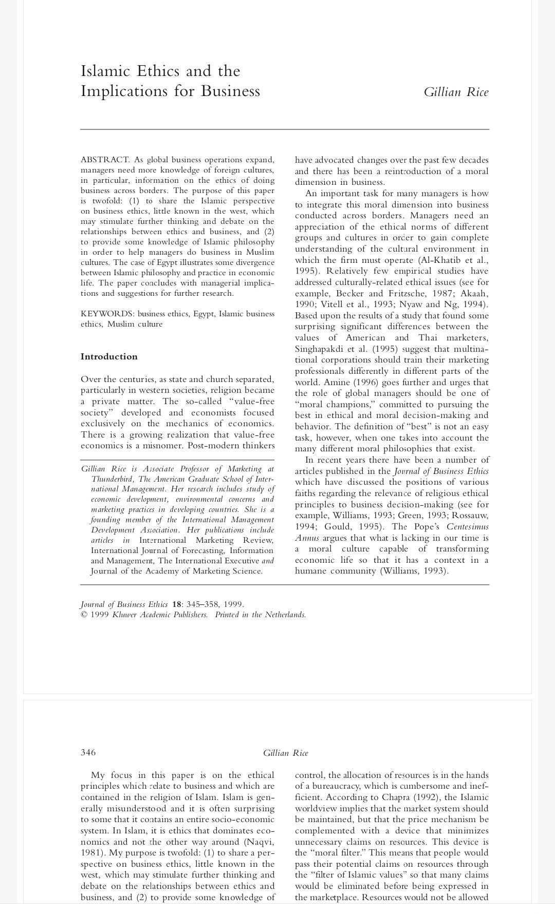 You are requested to write its Summary 346