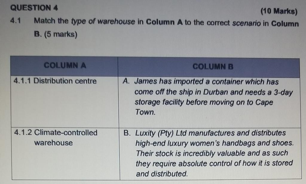 Could I kindly ask for help with Question 4.1 and