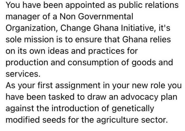 Please help You have been appointed as public