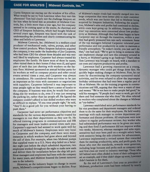 Curtis Simpson sat staring out the window of his