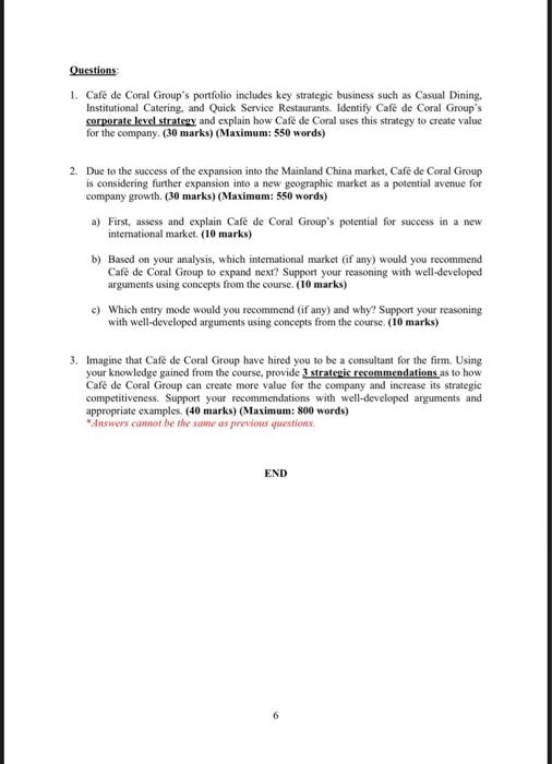 Section A: Case Study - Answer ALL questions