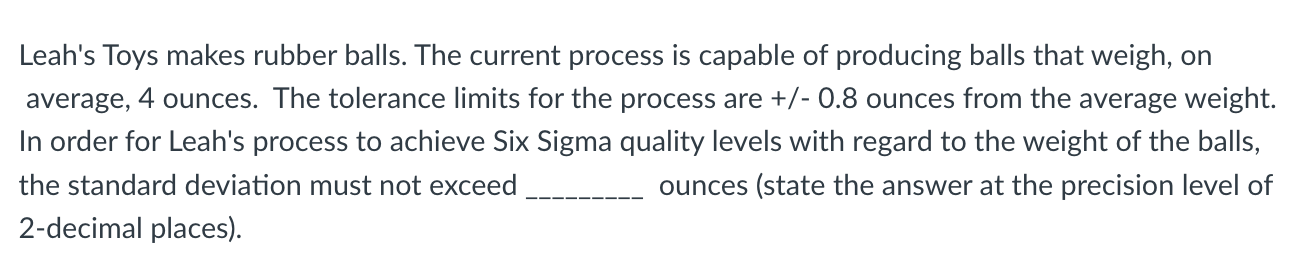 Leah's Toys makes rubber balls. The current