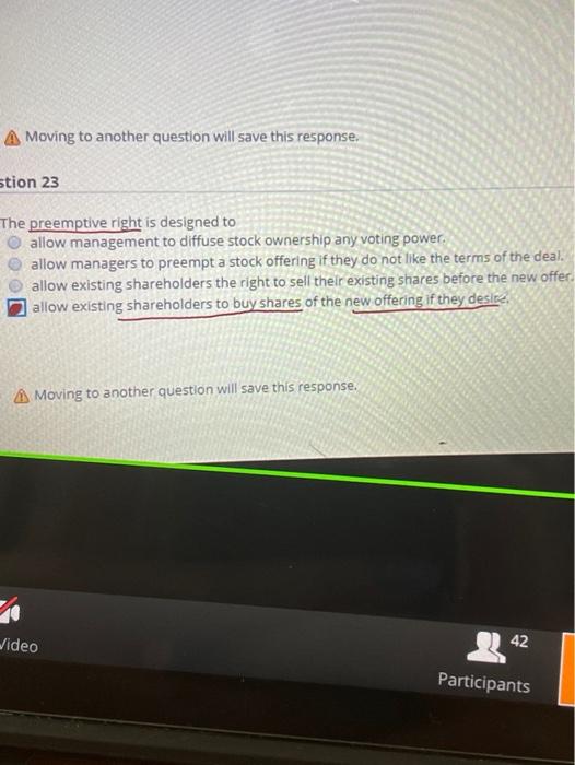 A Moving to another question will save this