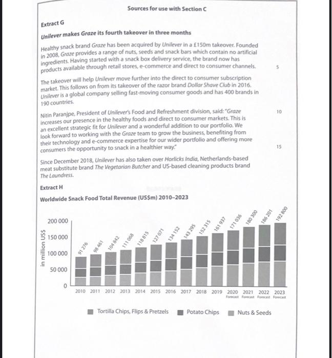 Sources for use with Section Extract 5 10