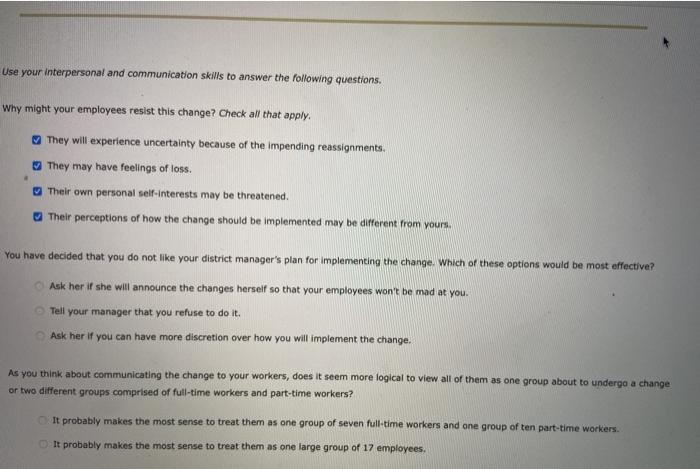 emend a change. Exercise Background Assume that