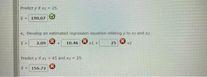 Consider the following data for a dependent