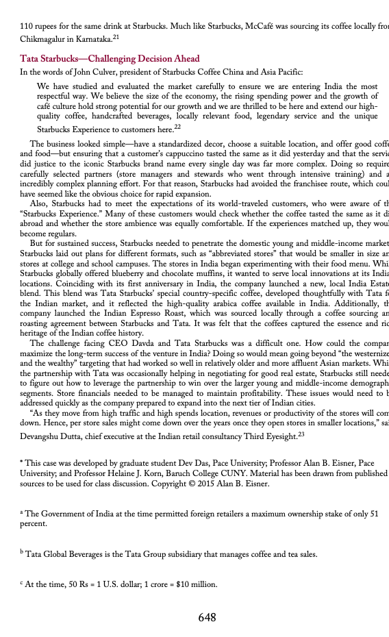 Based on the chapter 7. INTERNATIONAL STRATEGY: