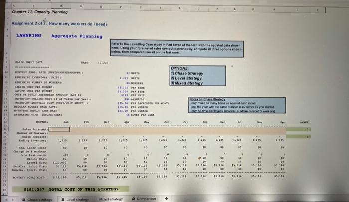 Chapter 11: Capacity Planning Assignment 2 of How