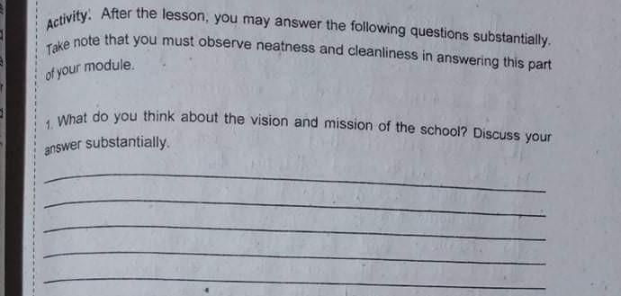 Good day, please answer this question