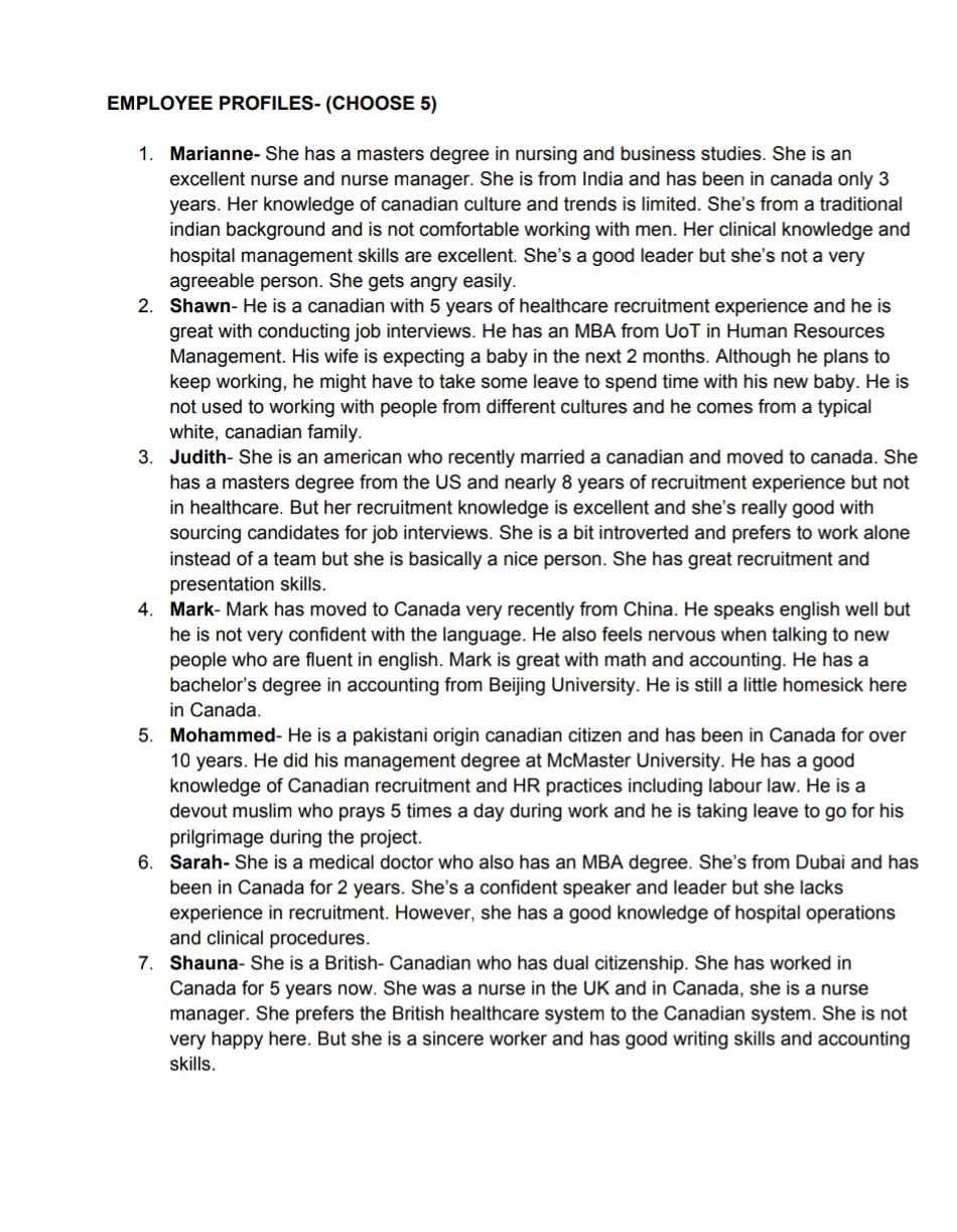 ORGANIZATIONAL BEHAVIOUR ASSIGNMENT- TEAM WORK