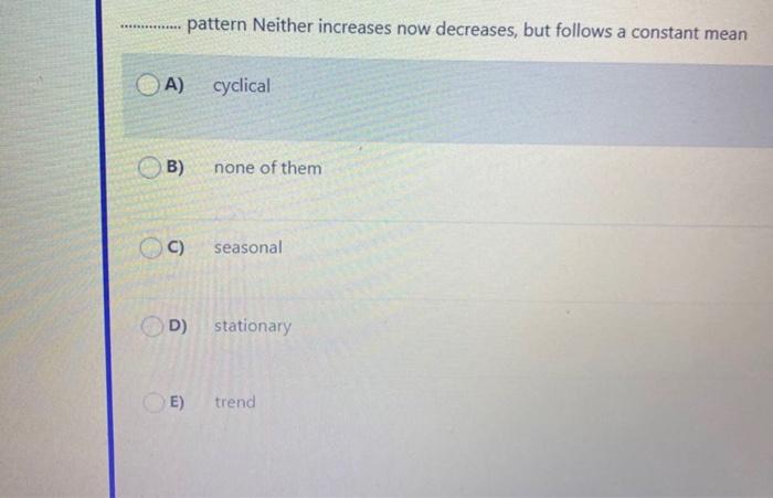choose the best answer with explanation please!