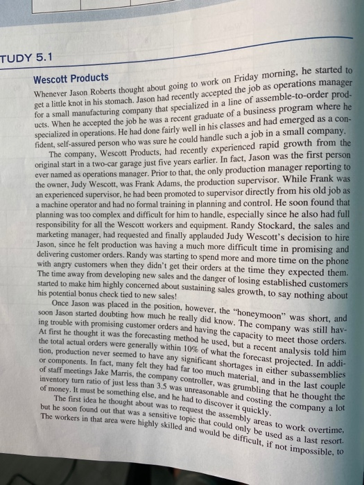 Its a case study in material management capacity