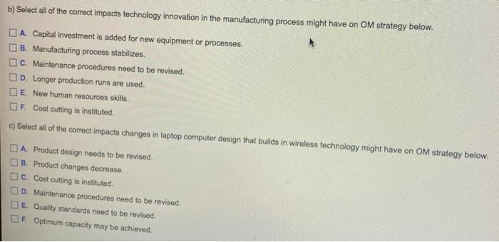Identity how changes within an organization