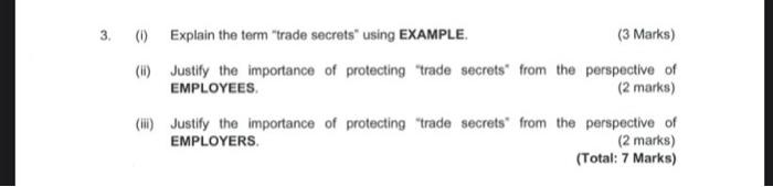 subject:business ethics and values 3. Explain the