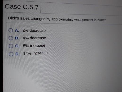 dick's case Case C.5.2 According to the case,