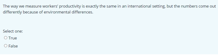 The way we measure workers' productivity is