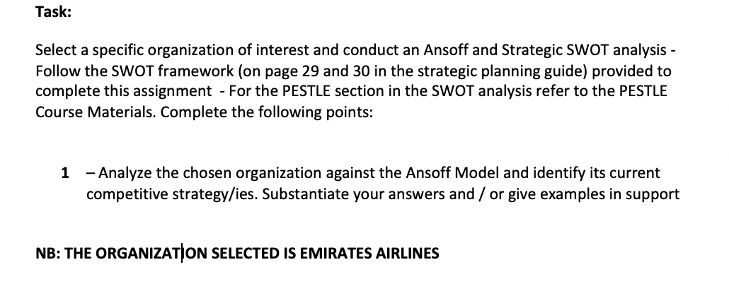 Task: Select a specific organization of interest